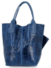 Kožené kabelka shopper bag Vittoria Gotti jeans B15